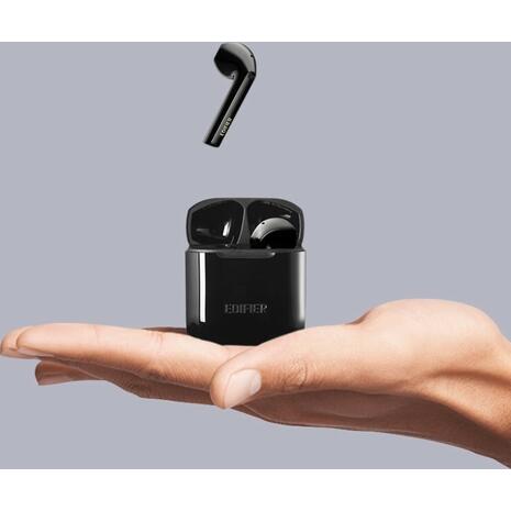 Ακουστικά ασύρματα Edifier BT TWS200 Earbud Bluetooth Handsfree Μαύρο